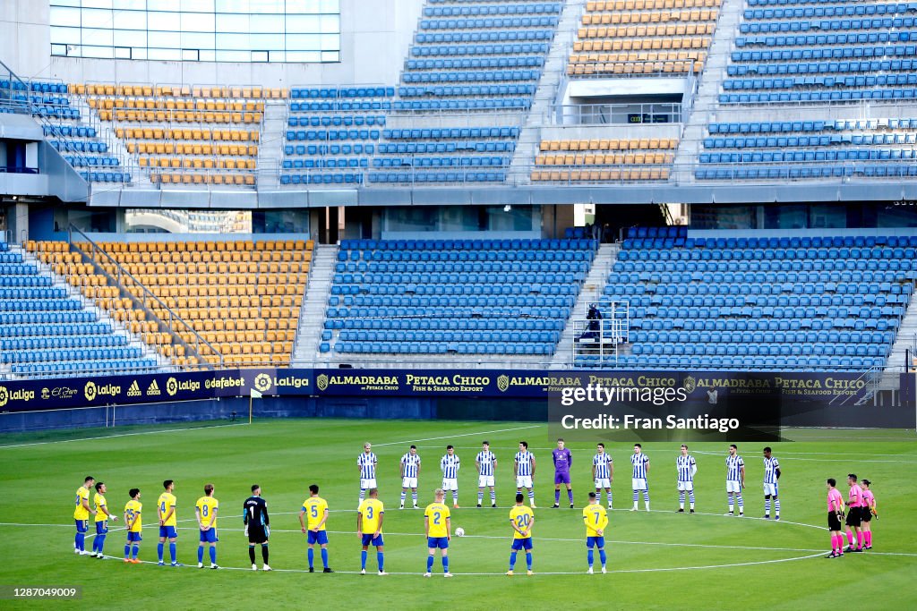 Cadiz CF v Real Sociedad - La Liga Santander