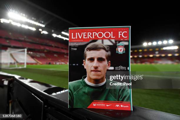 Liverpool Math Day Programme Anfield Matchday Programme Photos and Premium High Res Pictures - Getty ...