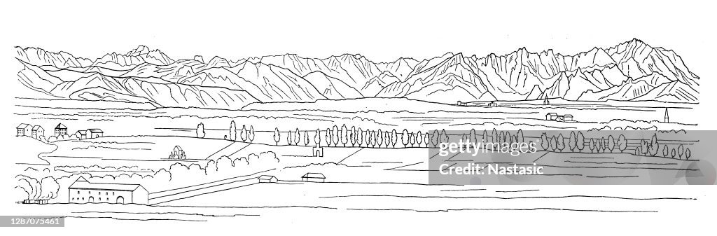 The Karwendel is the largest mountain range of the Northern Limestone Alps