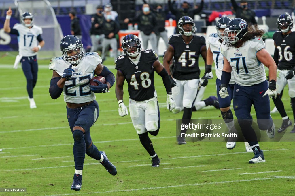 Tennessee Titans v Baltimore Ravens