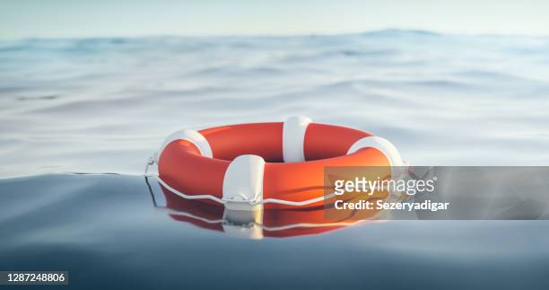 lifebuoy, 3d render - accidents and disasters stock pictures, royalty-free photos & images