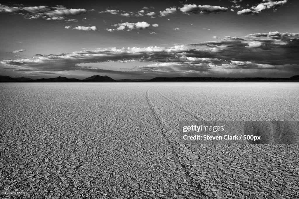 Empty parking lot,Frenchglen,Oregon,United States,USA
