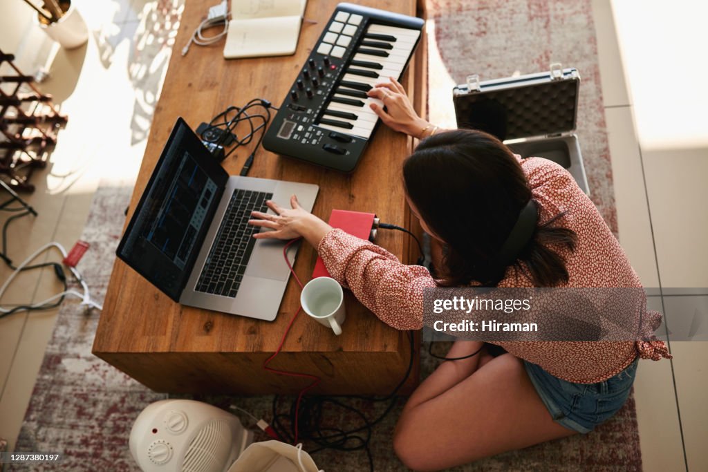 I prefer a more technical way to expressing my musical talent