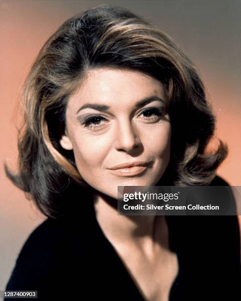 American actress Anne Bancroft as Mrs Robinson in a publicity shot for the film 'The Graduate', 1967.