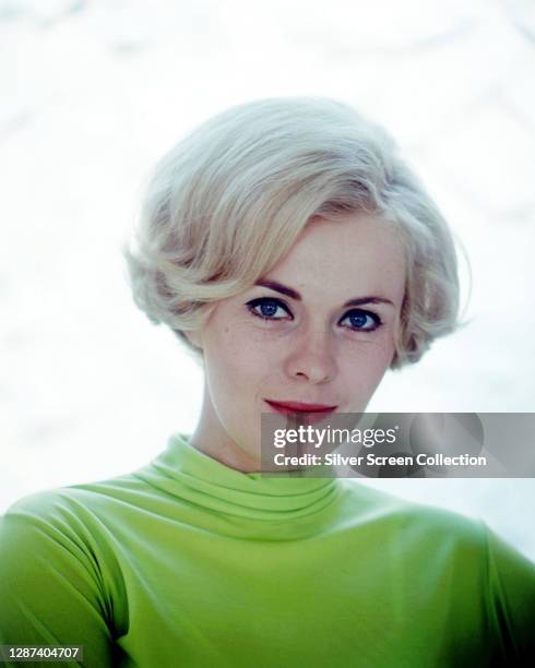 American actress Jean Seberg , an icon of French New Wave cinema, 1968.