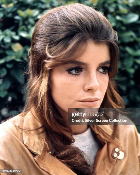 American actress Katharine Ross as Elaine Robinson in the film 'The Graduate', 1967.