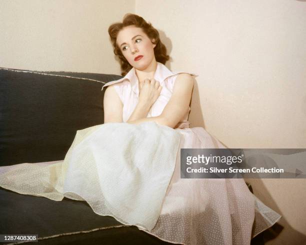 English actress and singer Julie Andrews, circa 1955.