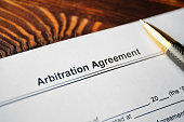 The document Arbitration Agreement is ready for signing
