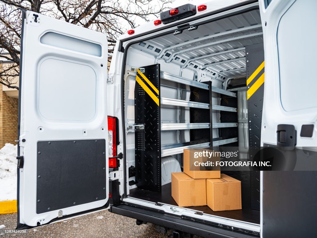 Back Of Cargo Van High-Res Stock Photo - Getty Images