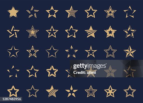 Set di icone Stelle Set di icone Stelle