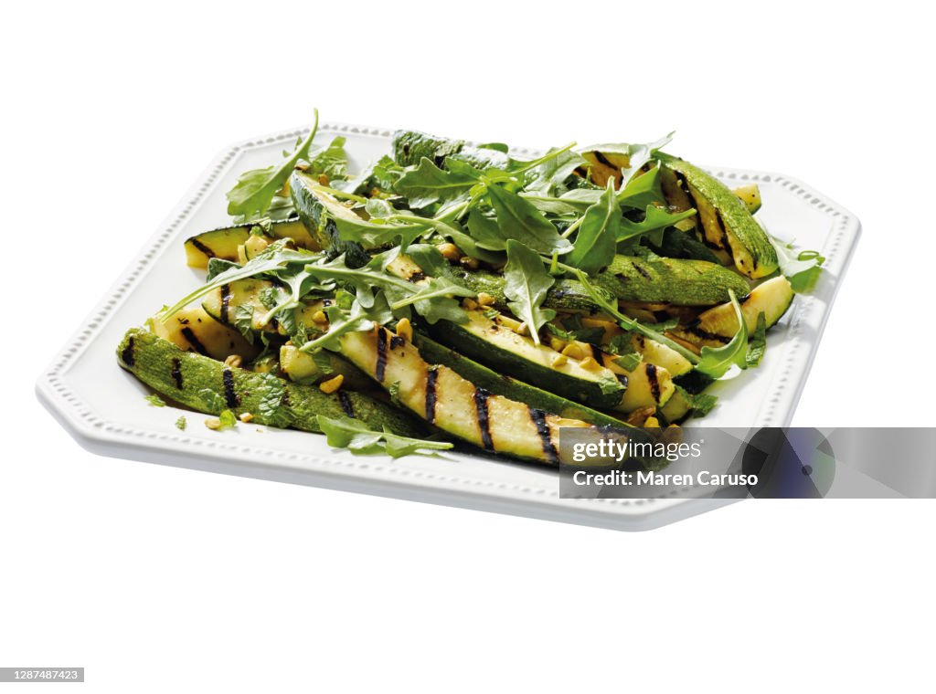 Grilled zucchini