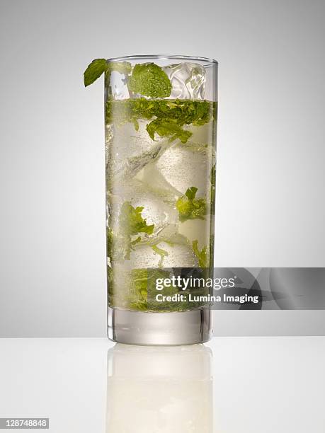 mojito cocktail - highball glass stock pictures, royalty-free photos & images