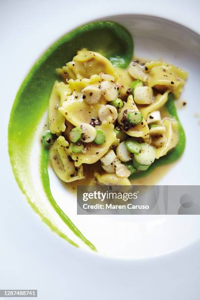 gluten free ravioli - senza glutine foto e immagini stock