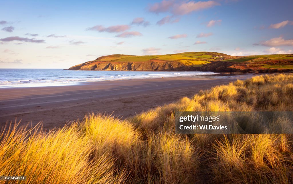 Wales coastline