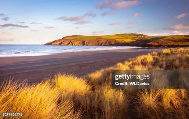 wales coastline - wales beach stock pictures, royalty-free photos & images