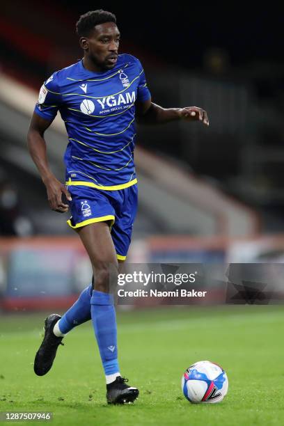 Sammy Ameobi of Nottingham Forest in action during the Sky Bet Championship match between AFC Bournemouth and Nottingham Forest at Vitality Stadium...