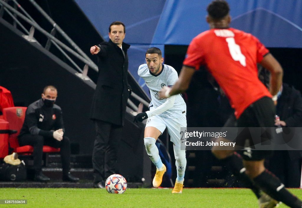 Stade Rennais v Chelsea FC: Group E - UEFA Champions League