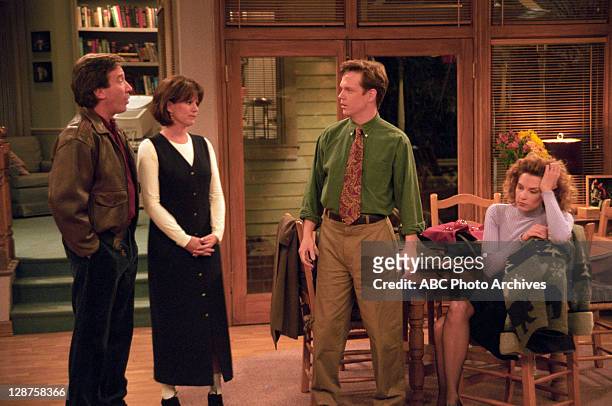 The Naked Truth" - Airdate: February 28, 1995. TIM ALLEN;PATRICIA RICHARDSON;WILLIAM O'LEARY;JENSEN DAGGETT