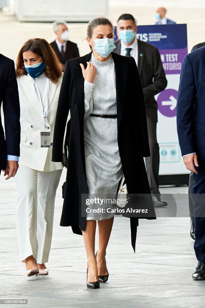 Queen Letizia Of Spain Attends Tourism Innovation Summit 2020