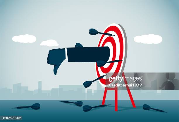 fehler - off target stock-grafiken, -clipart, -cartoons und -symbole