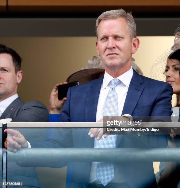 Jeremy Kyle watches the racing on day 2 of Royal Ascot at Ascot Racecourse on June 20, 2018 in Ascot, England.