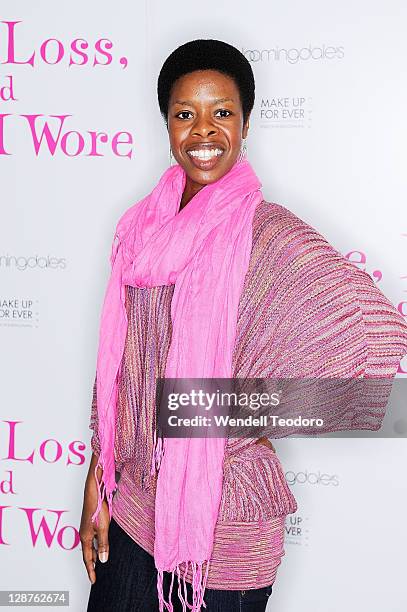 Actress Roslyn Ruff attends the "Love, Loss, And What I Wore" two year celebration at B. Smith's Restaurant on October 6, 2011 in New York City.