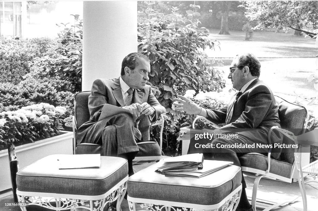 Nixon Talks With Kissinger
