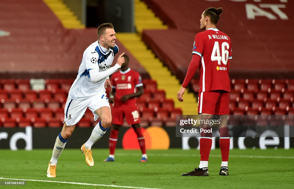 Liverpool FC v Atalanta BC: Group D - UEFA Champions League