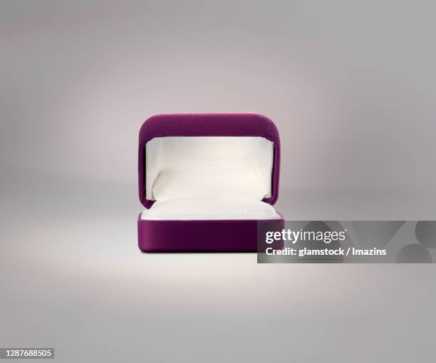 ring box, ring case, case, still life - portagioie foto e immagini stock