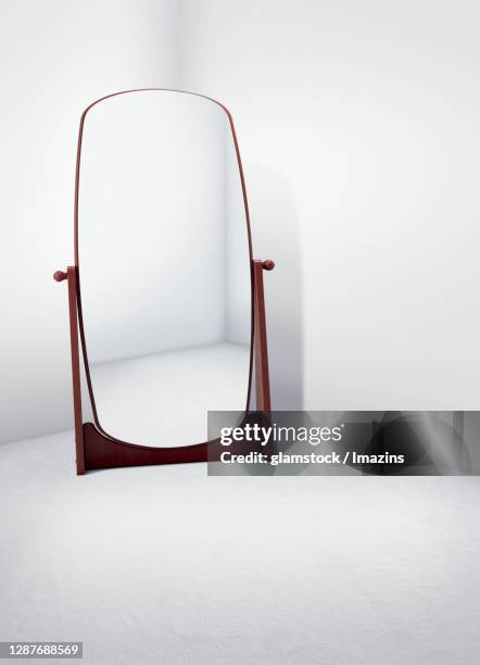 interior, indoors, mirror, full-length mirror, still life, no people - full length mirror stock pictures, royalty-free photos & images