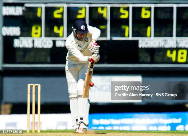 Scotland's Gordon Goudie in action at The Grange.