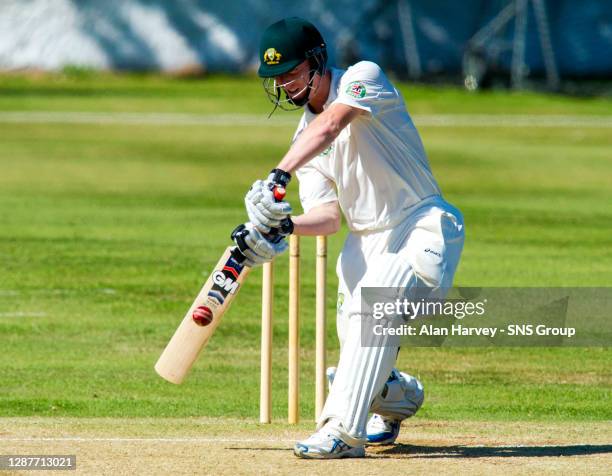 Australia's Jordan Silk at bat.