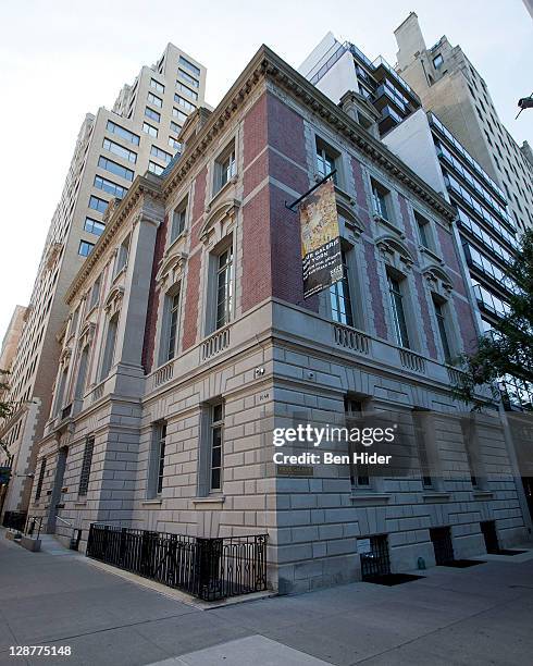 General view of the exterior of the Neue Galerie on October 7, 2011 in New York City.