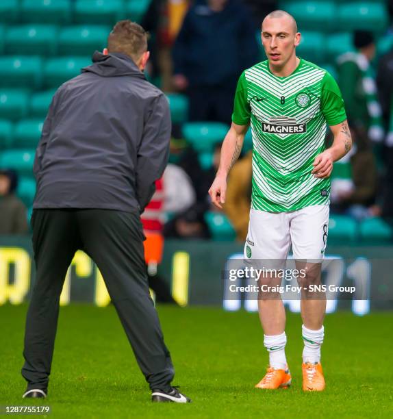 V MOTHERWELL. CELTIC PARK - GLASGOW. Celtic captain Scott Brown