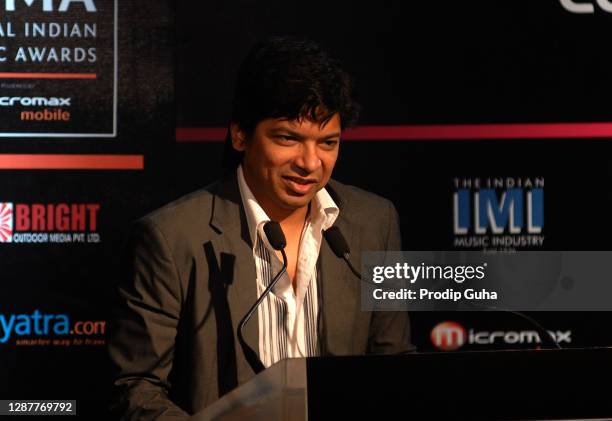 Shaan attends the Global Indian Music Awards 2010 announcement on November 02, 2010 in Mumbai, India.