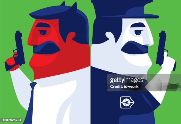 Self Defence Cartoon High Res Illustrations - Getty Images
