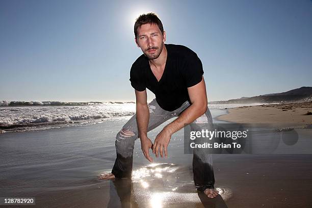 Actor Joshua Fredric Smith poses at photo session on October 7, 2011 in Los Angeles, California.