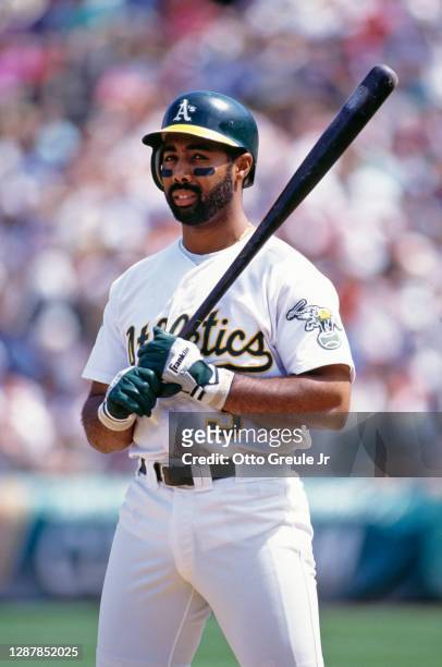 Harold Baines, Designated Hitter and Right fielder for the Oakland Athletics Baltimore Orioles during the Major League Baseball American League West...