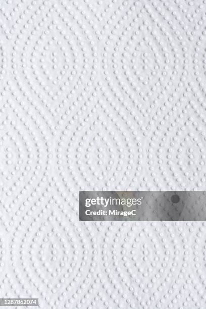 white paper towel texture - küchenrollenpapier stock-fotos und bilder