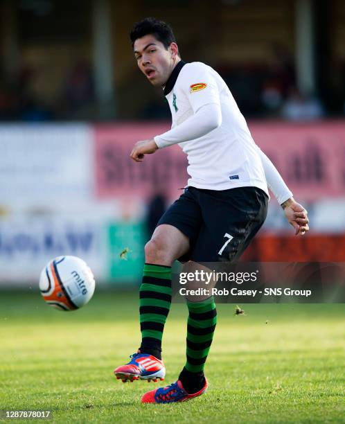 V CELTIC .TANNADICE - DUNDEE.Miku in action for Celtic