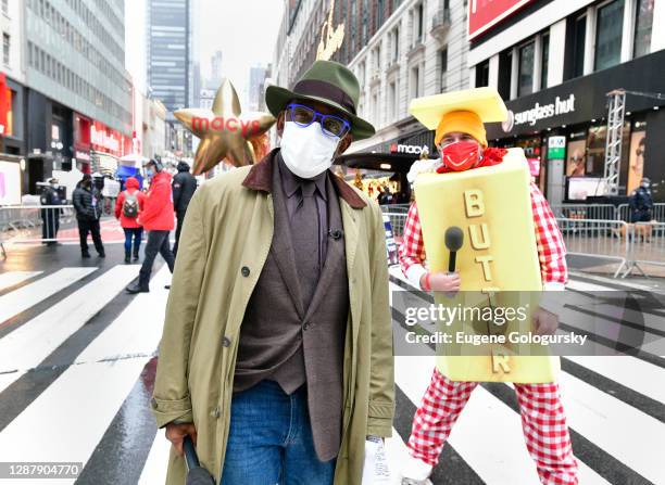 Al Roker and Butter Man appear at the 94th Annual Macy's Thanksgiving Day Parade® on November 26, 2020 in New York City. The World-Famous Macy's...