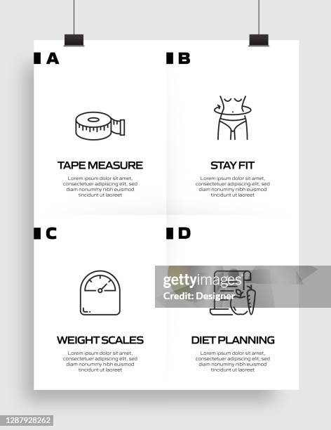 fitness and workout related process infographic template. process timeline chart. workflow layout with linear icons - runner stretching stock illustrations