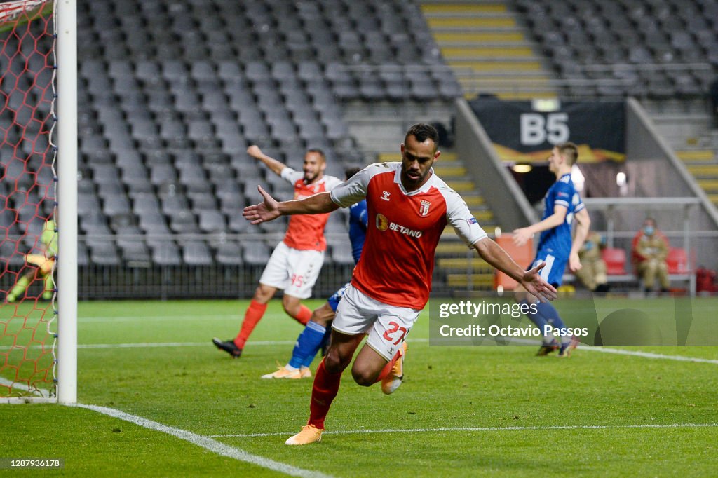 SC Braga v Leicester City: Group G - UEFA Europa League