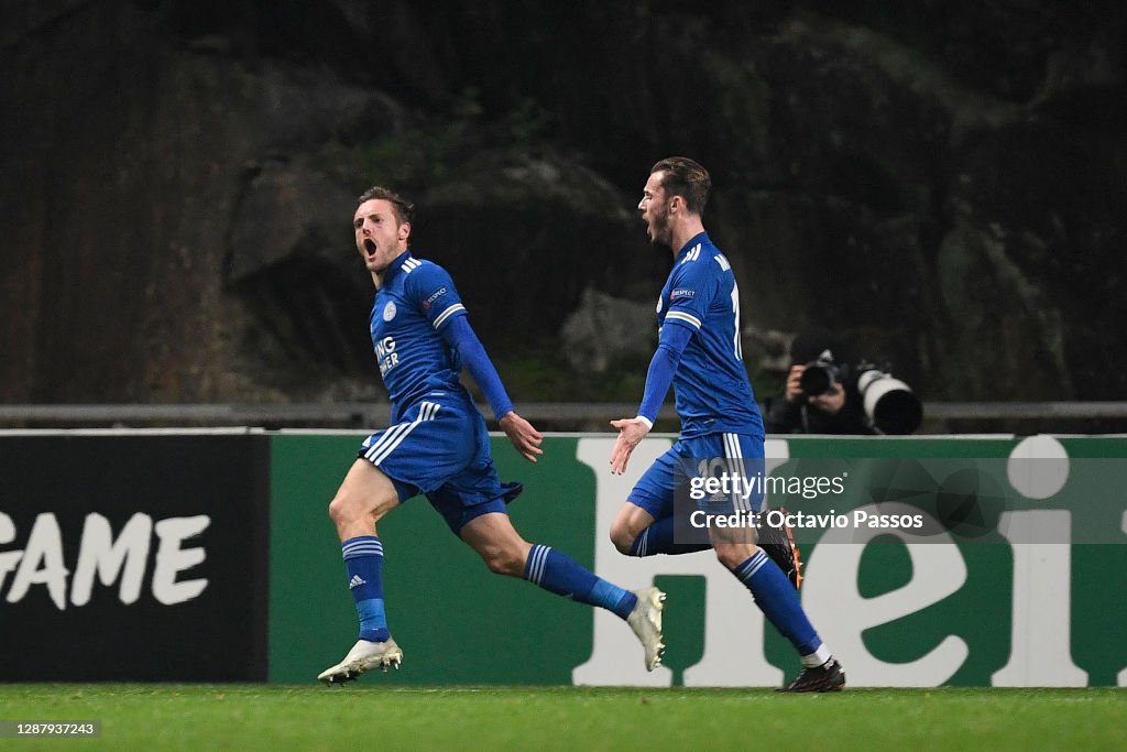 SC Braga v Leicester City: Group G - UEFA Europa League