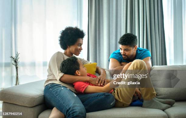 family staying at home during coronavirus. - stay at home saying stock pictures, royalty-free photos & images