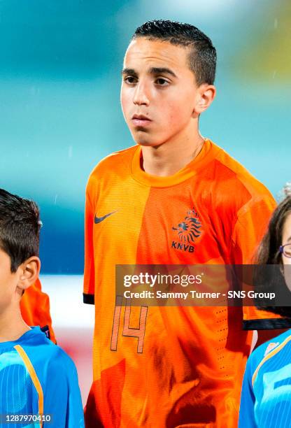 V SCOTLAND .TA' QALI NATIONAL STADIUM - MALTA.Netherlands' Abdelhak Nouri