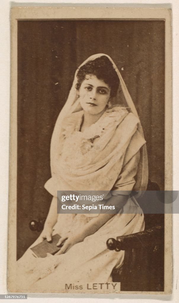 Miss Letty Issued by Kinney Brothers Tobacco Company, Miss Letty, from the... News ...