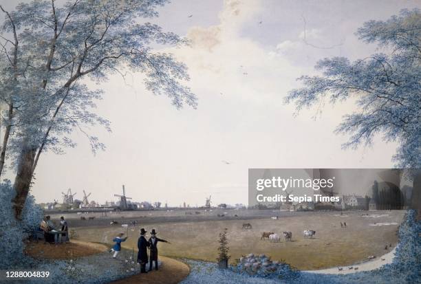 Polder landscape in Hillegersberg.