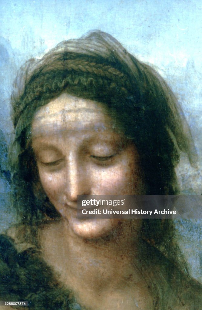 Virgin and Child with St Anne.