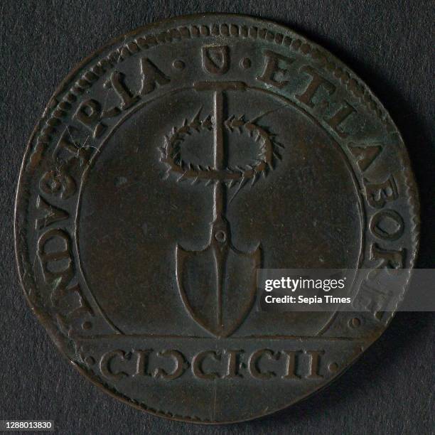 Calculation fee on the intake of Grave by Prince Maurits, jeton user token medal exchange buyer, man light millstone on by means of hoist down weapon...